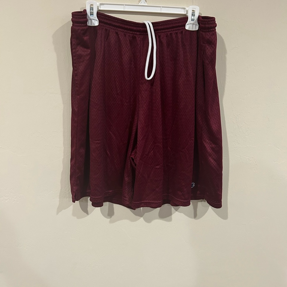 Champion Men's Maroon Athletic Shorts